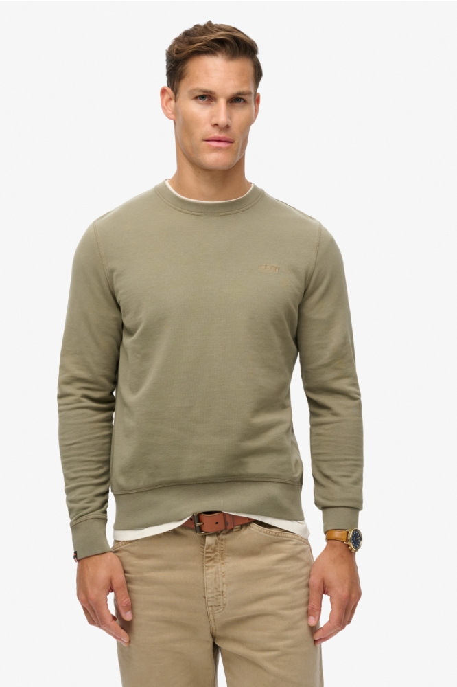 CLASSIC ESSENTIAL SWEATSHIRT M2014044A Light Khaki Green